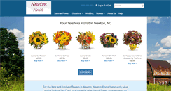 Desktop Screenshot of newtonfloral.com